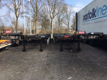 Полуприцеп контейнеровоз Krone 2008 Полуприцеп контейнеровоз Krone 2008